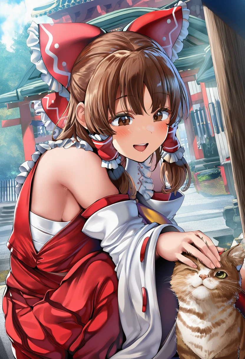 霊夢のAIイラスト